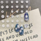 5D Winter Snowflake Nail Art Stickers (to774)