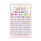 5D Faux Pearl Rhinestones Sticker