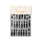 Tomoni Skeleton Hand Bones, Halloween Themed Nail Art Stickers