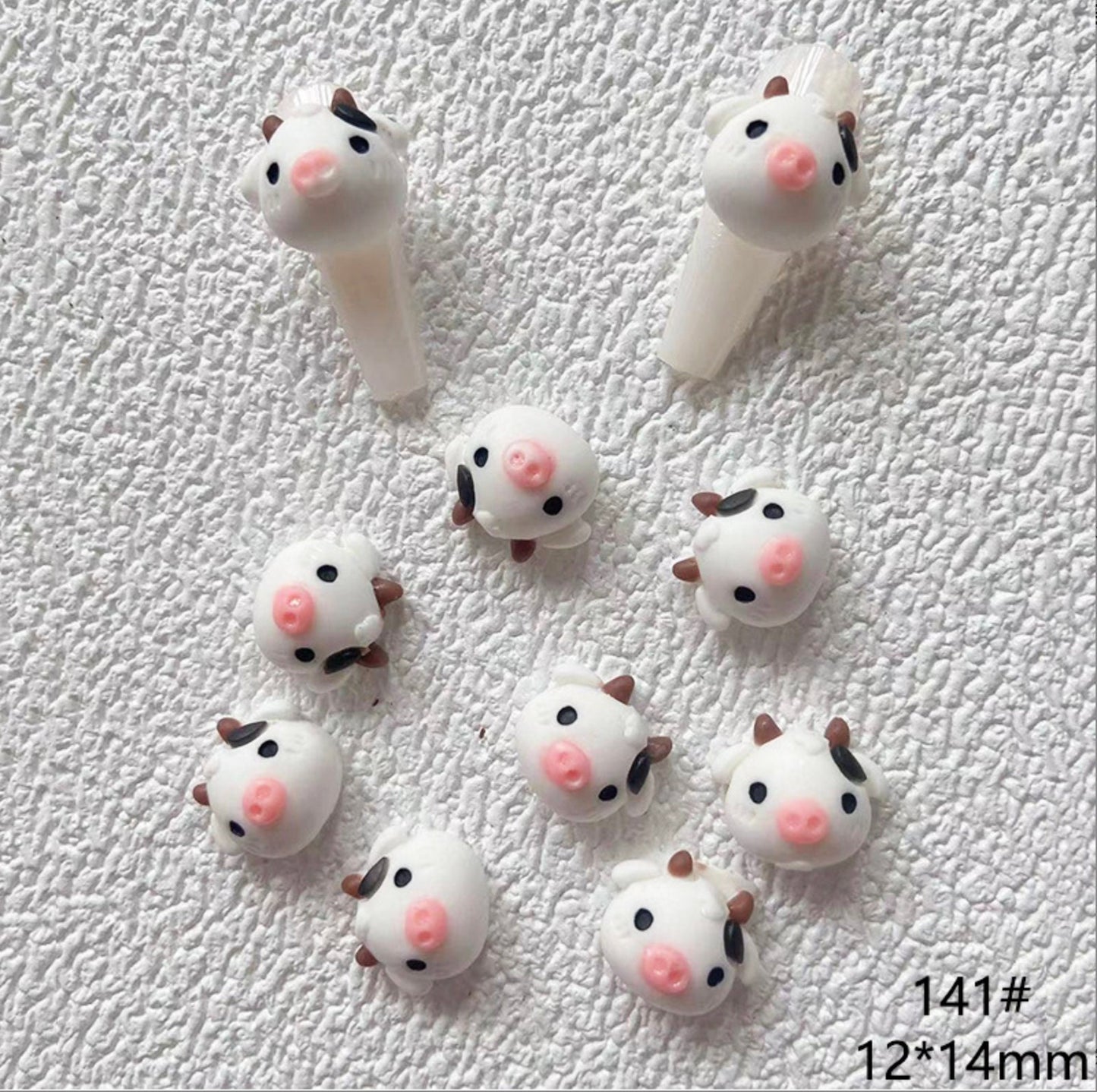 Cute Animals, Ice Cream, Unicorn, and Egg Themed 3D Nail Art Charms, Decoden, DIY Supplies, Mini Cabochon