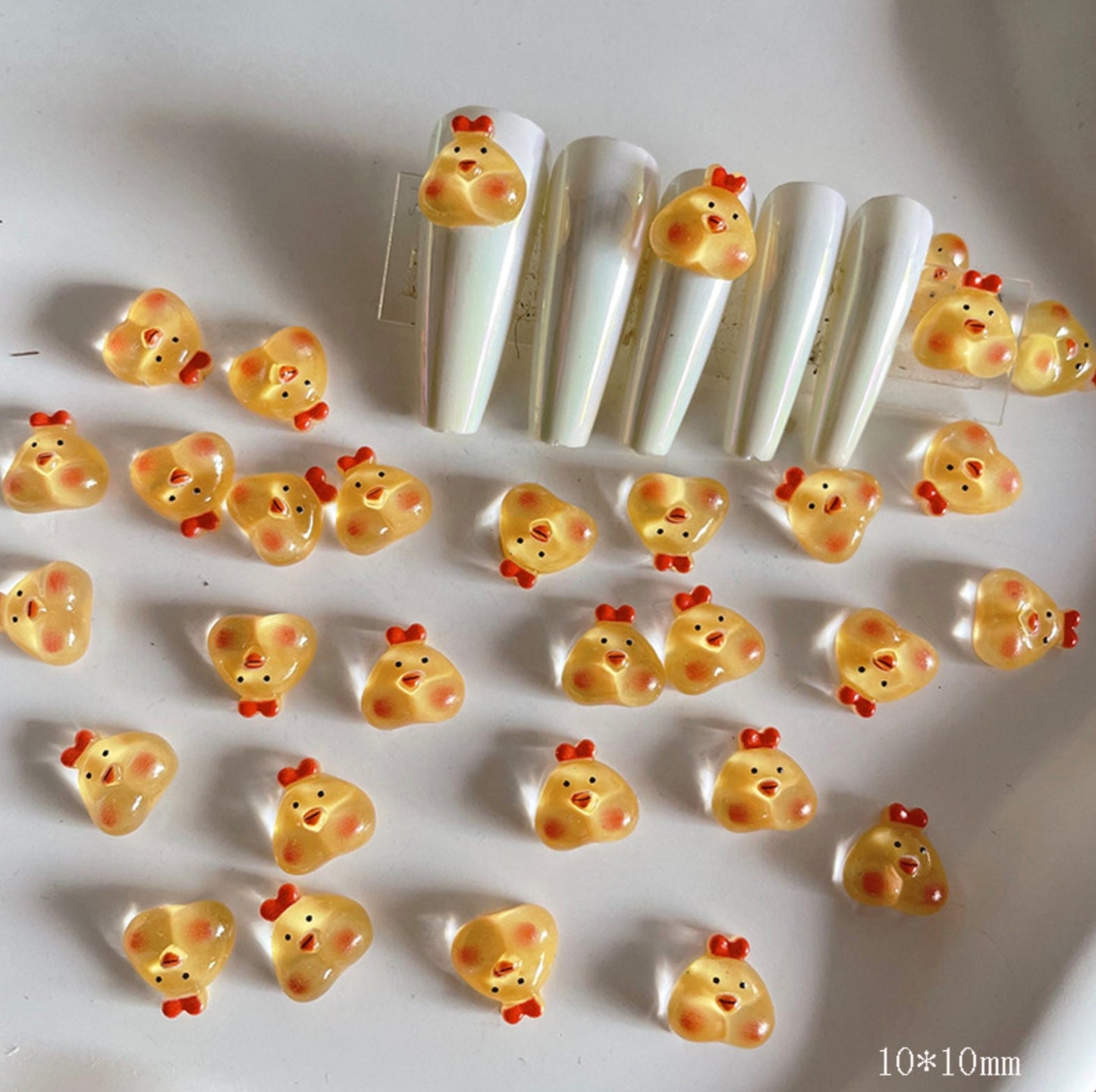 Funny Bubble Cheek, Animal Themed 3D Nail Art Charms, Decoden, DIY Supplies, Mini Cabochon