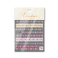 5D Plaid Pattern Pieces Themed Nail Art Stickers