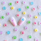 Cute Glow In The Dark Colorful Paw, Animal Themed 3D Nail Art Charms, Decoden, DIY Supplies, Mini Cabochon