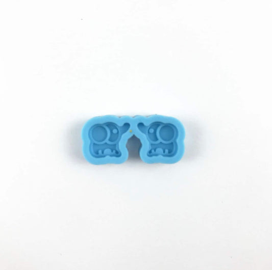 11MM Elephant, Animal Themed Silicone Earring Molds