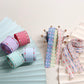 0.4 inch/ 1 inch/ 1.5 inch Cute 15 Colors Floral Plaid Ribbons (10YD)