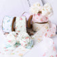 1.5 inch Scalloped Flower Themed Ribbons, Floral Themed Ribbons (10YD)