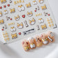 Cute Corgi Themed Nail Art Stickers (Available in 2D and 3D)