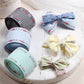 0.4 inch/ 1 inch/ 1.5 inch Cute 15 Colors Floral Plaid Ribbons (10YD)