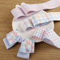 1 inch/1.5 inch Cute Pastel Rainbow Style Plaid Themed Ribbons (10YD)