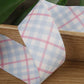 1 inch/1.5 inch Cute Pastel Rainbow Style Plaid Themed Ribbons (10YD)