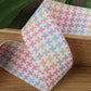 1 inch/1.5 inch Cute Pastel Rainbow Style Plaid Themed Ribbons (10YD)