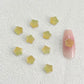 Faux Sugar Covered Star Gummy, Candy Themed 3D Nail Art Charms, Decoden, DIY Supplies, Mini Cabochon