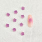 Faux Sugar Covered Star Gummy, Candy Themed 3D Nail Art Charms, Decoden, DIY Supplies, Mini Cabochon