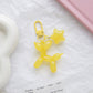 Cute Acrylic Ballon Dog Themed Keychain, Keyring, Lanyard, Phone Accessories