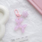 Cute Acrylic Ballon Dog Themed Keychain, Keyring, Lanyard, Phone Accessories