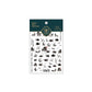 Chinese Calligraphy Boat Art Themed Nail Art Stickers