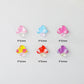 Mushroom Mixed Colors 3D Nail Art Charms, Decoden, DIY Supplies, Mini Cabochon