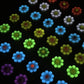 13MM Glow-In-The-Dark Flower 3D Nail Art Charms, Decoden, DIY Supplies, Mini Cabochon