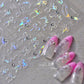Ribbons and Bows All Day Long Themed Nail Art Stickers