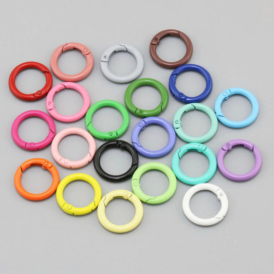 25MM Opaque Metal Ring (Mixed Colors/Color Request Available)