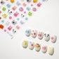 3D Jelly Animal, Zoo Themed Nail Art Stickers