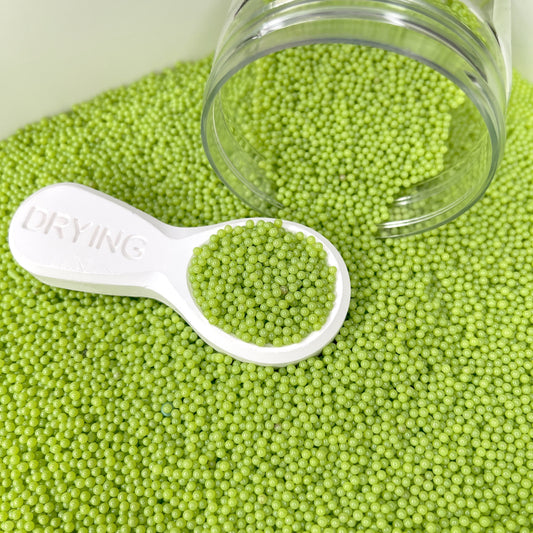 FAKE 2MM Apple Green Pearl Mix (NOT EDIBLE) D47-24