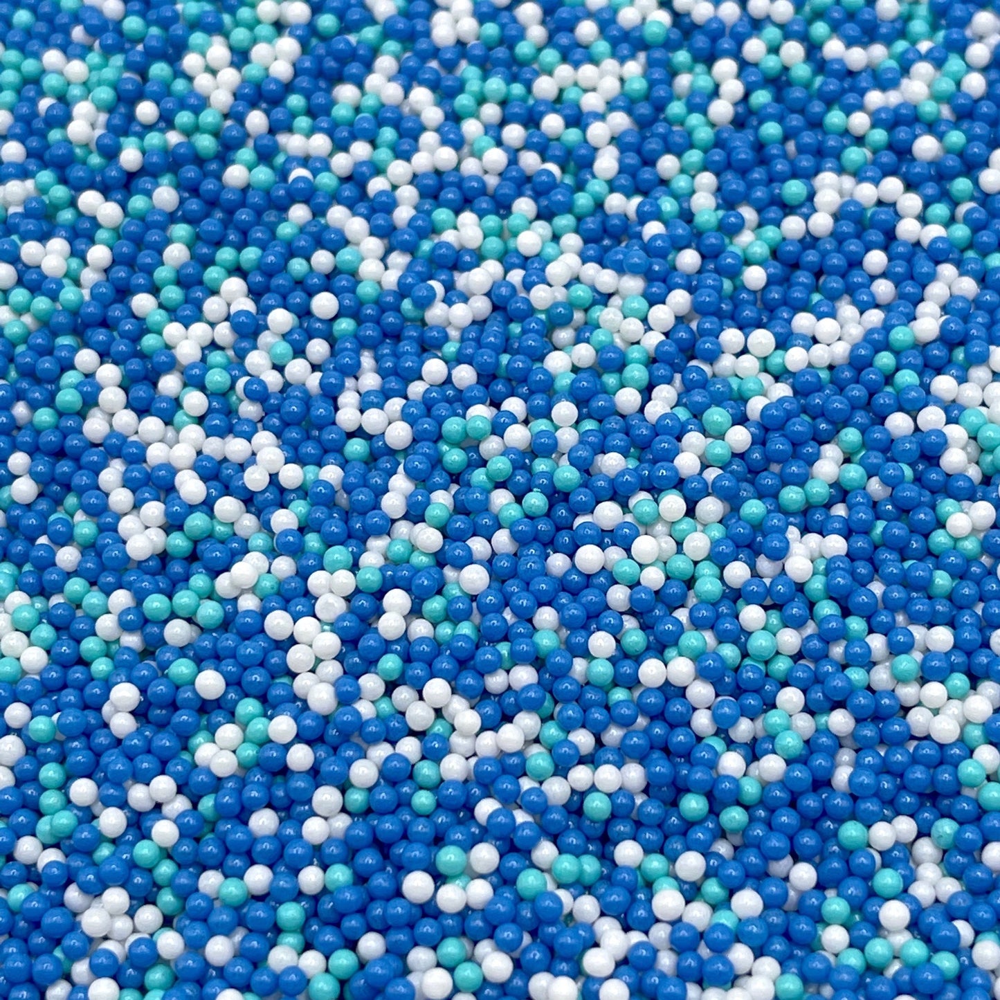 FAKE 2MM Blue Themed Pearl Mix (NOT EDIBLE) D5-05