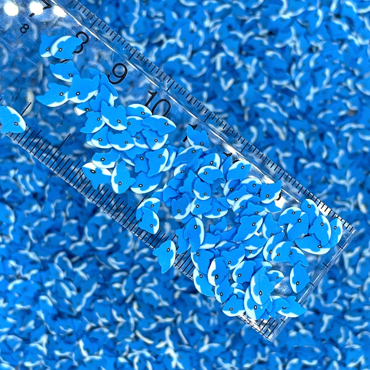 FAKE 5MM Shark Polymer Clay Sprinkle (NOT EDIBLE) D35-02