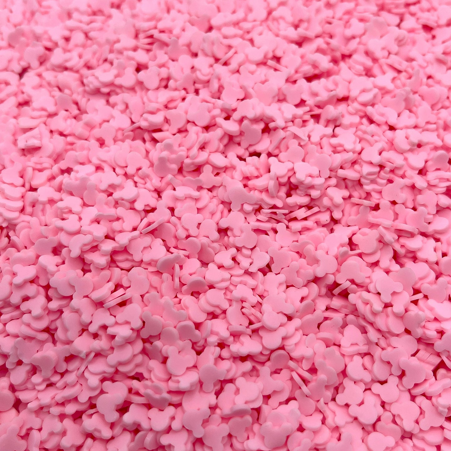 FAKE 5MM Light Pink Mouse Head Polymer Clay Sprinkle (NOT EDIBLE) D31-17