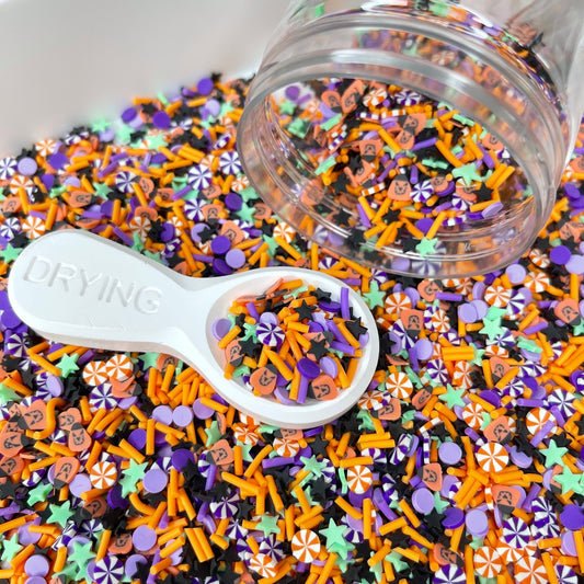 FAKE Spooky Halloween Party Themed Polymer Clay Sprinkle Mix (NOT EDIBLE) D47-03