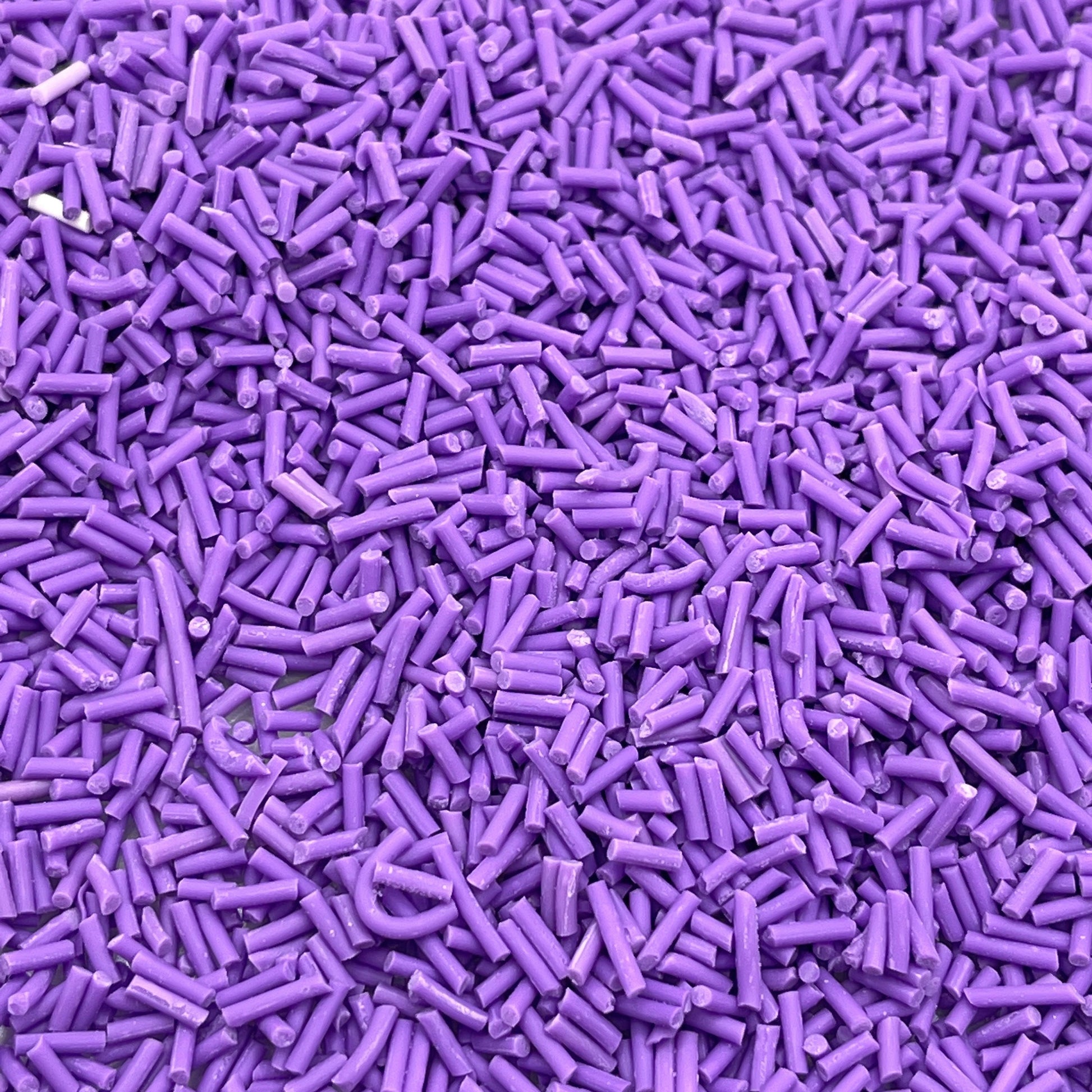 FAKE 5MM Purple Short Polymer Clay Sprinkle (NOT EDIBLE) D16-29