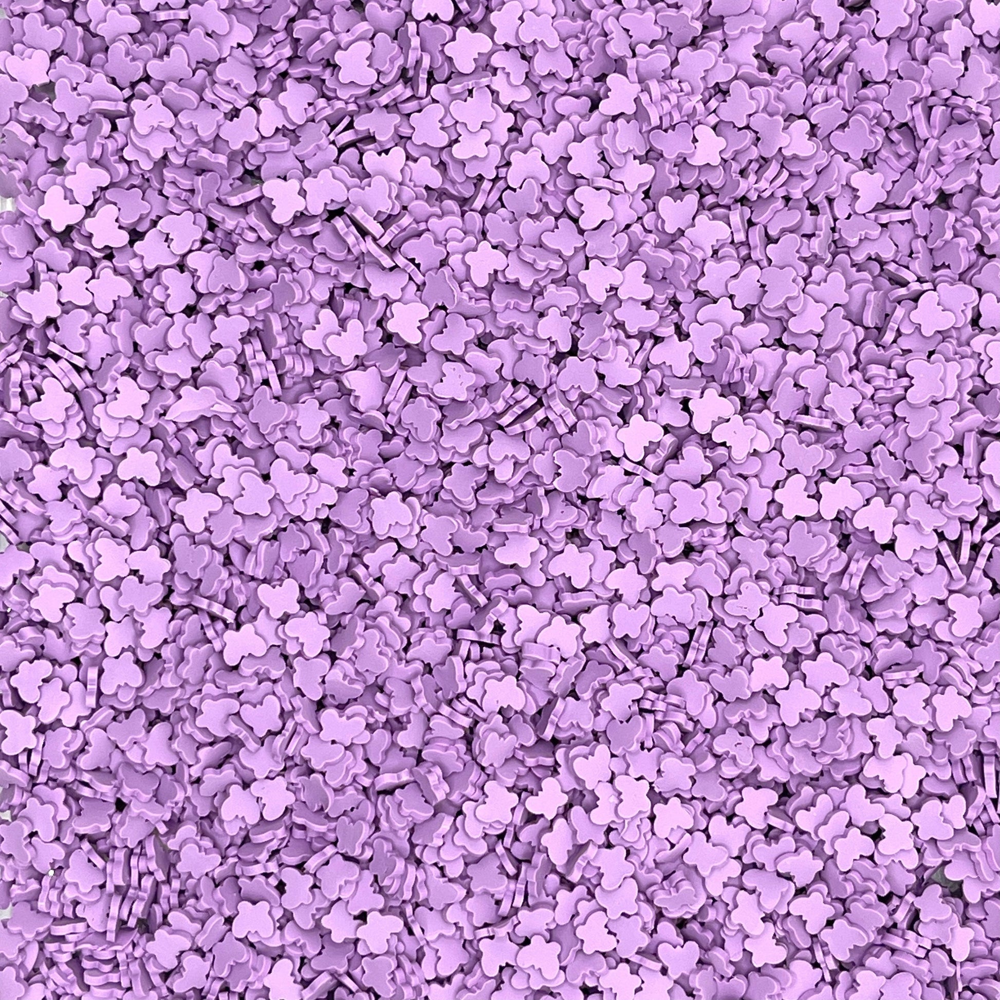 FAKE 5MM Purple Butterfly Polymer Clay Sprinkle (NOT EDIBLE) D34-35