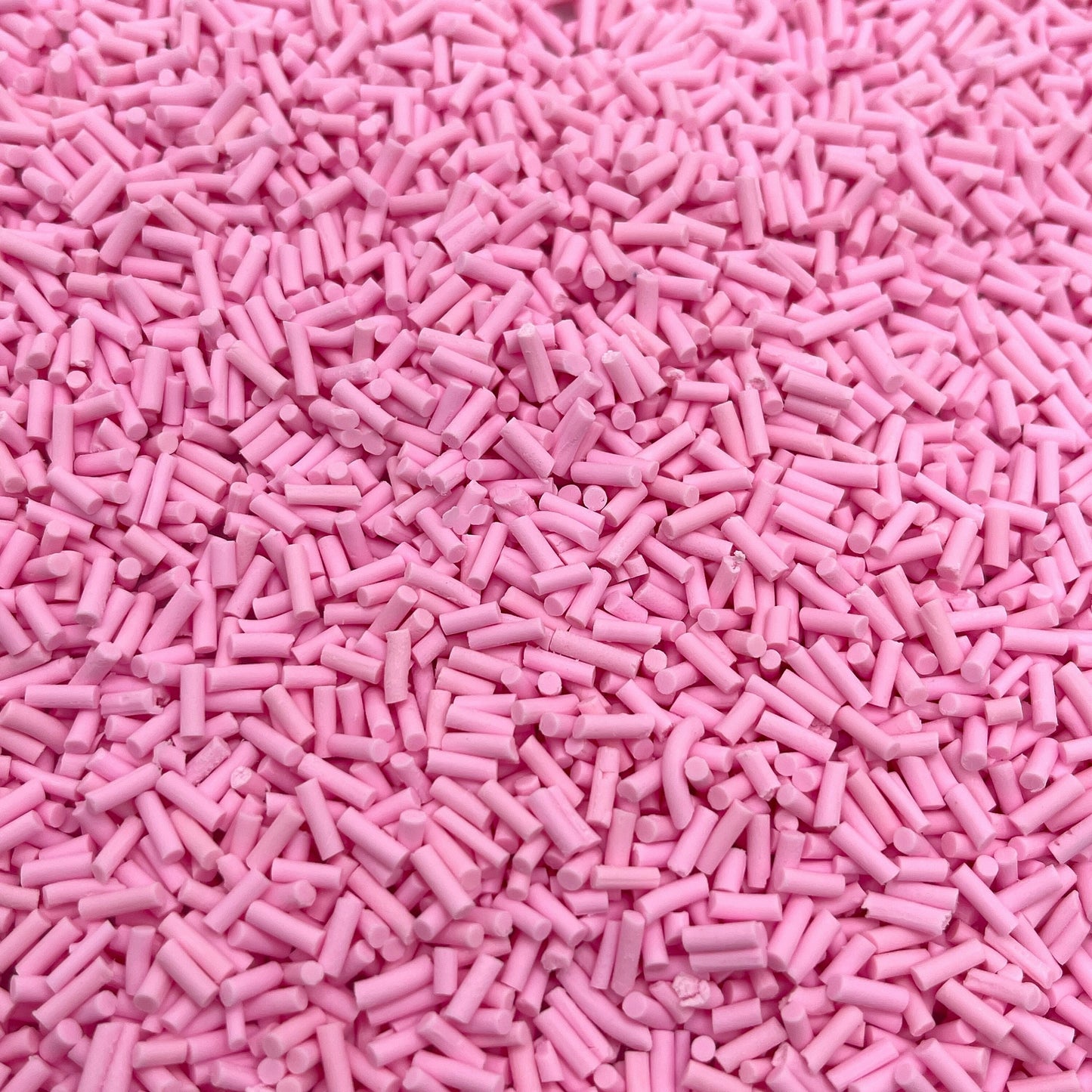 FAKE Pastel Pink Light Pink Polymer Clay Sprinkle (NOT EDIBLE) D16-14