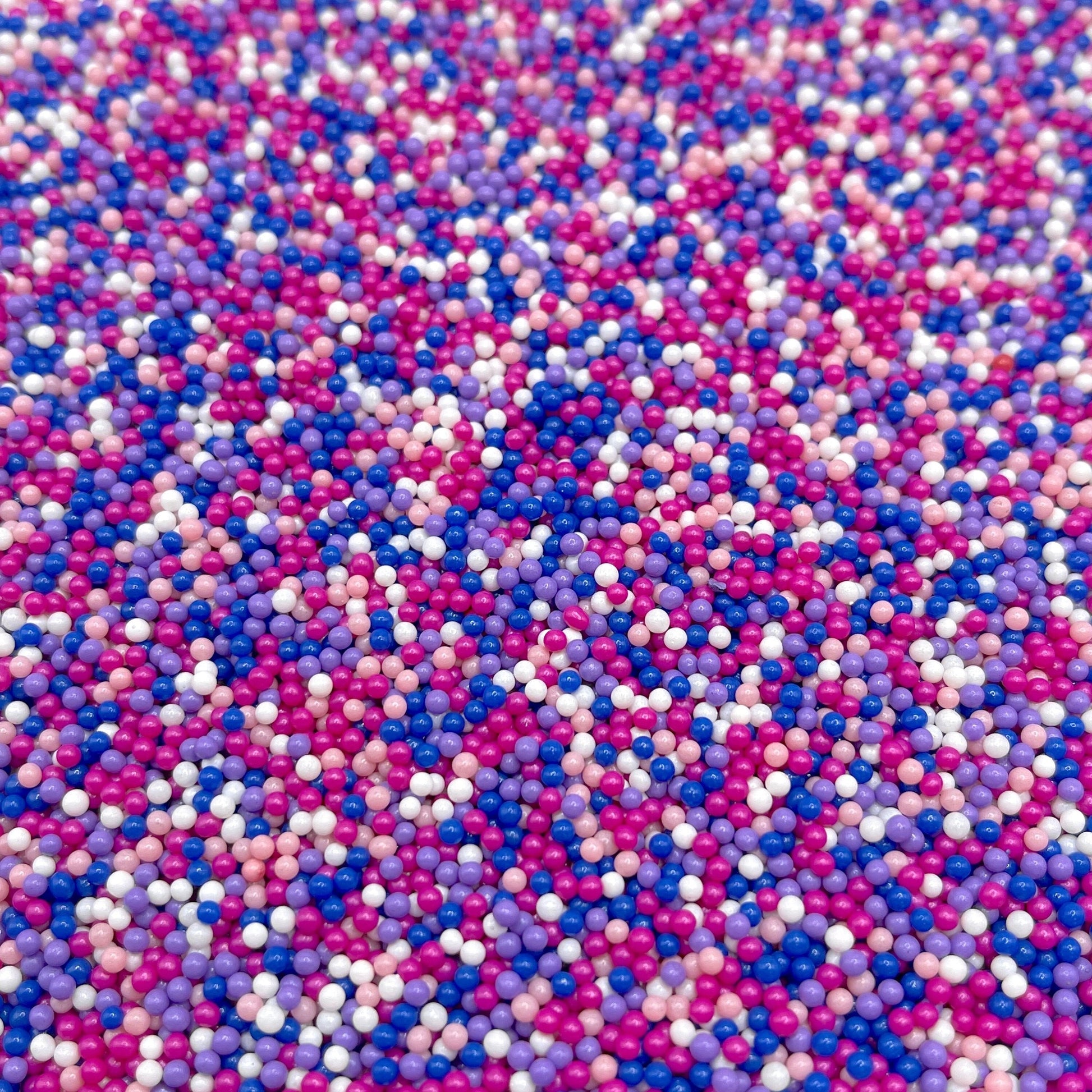 FAKE 2MM Purple Mermaid Pearl Mix (NOT EDIBLE) D5-25