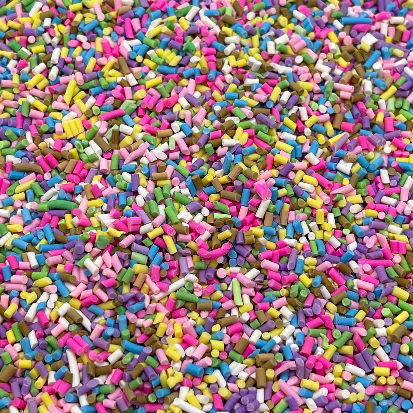 FAKE Mixed Color Polymer Clay Sprinkle Mix (NOT EDIBLE) D11-36