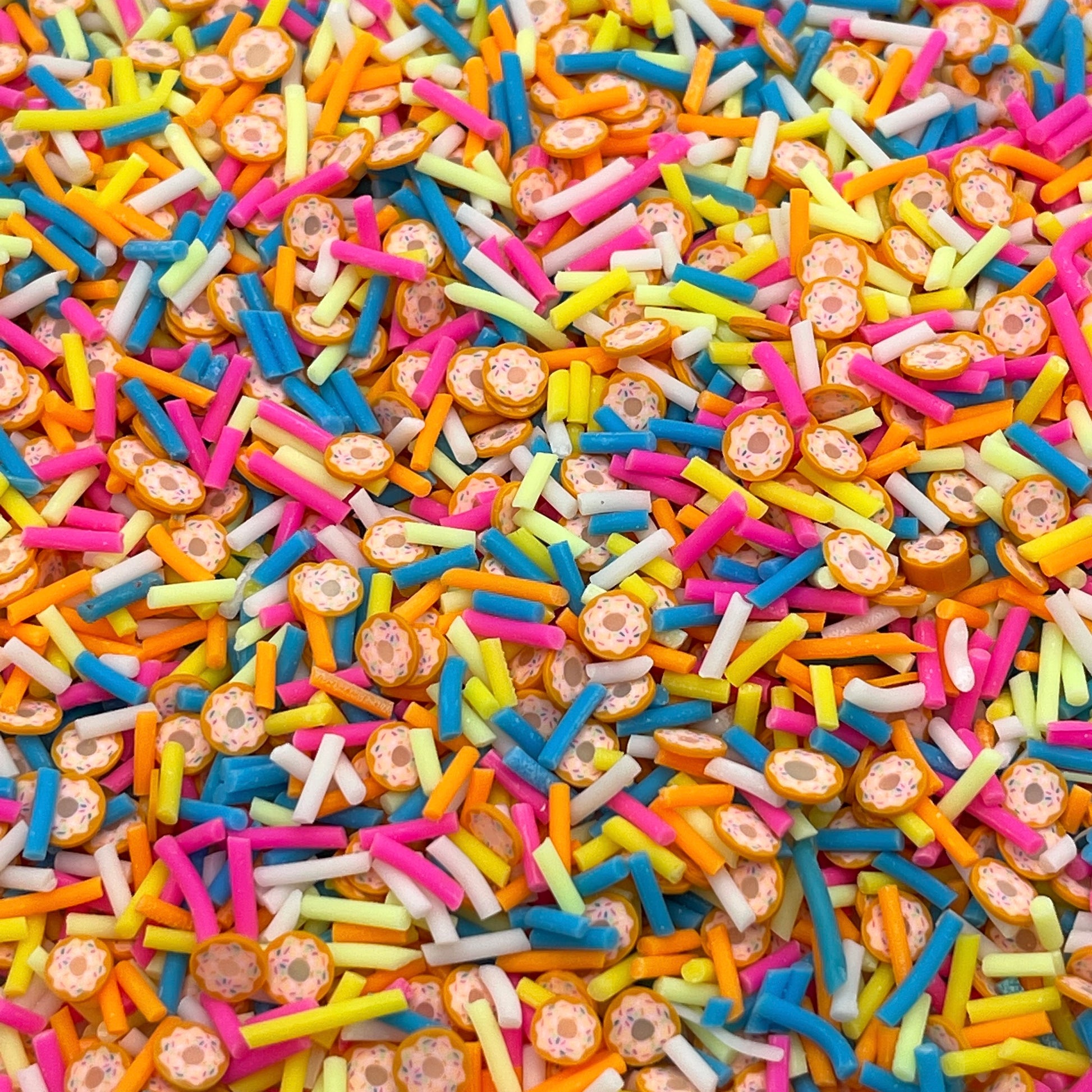 FAKE Donut Sprinkles Polymer Clay Sprinkle Mix (NOT EDIBLE) D6-30