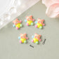 8MM x 12MM Colorful Teddy Bears 3D Nail Art Charms, Decoden, DIY Supplies, Mini Cabochon
