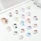 Cute Bow Kitty and Friends, 3D Nail Art Charms, Decoden, DIY Supplies, Mini Cabochon