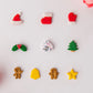 Mini Christmas Themed Polymer Clay Cutter Set