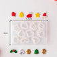 Mini Christmas Themed Polymer Clay Cutter Set