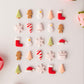 Mini Christmas Version 2 Themed Polymer Clay Cutter Set