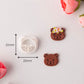 21MM x 25MM Cute Bear Head, Animal Themed Cutout Polymer Clay Cutter