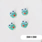 8MM x 8MM Cute Froggy, Animal Themed 3D Nail Art Charms, Decoden, DIY Supplies, Mini Cabochon