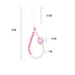 Cute Acrylic Smiling Face Themed Lanyard, Phone Accessories