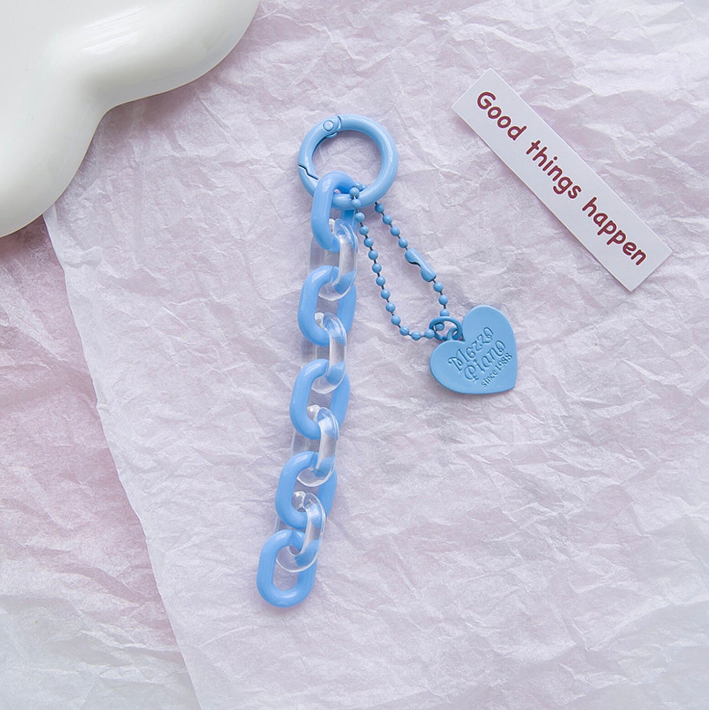 Acrylic Chain Link Keychain, Key ring