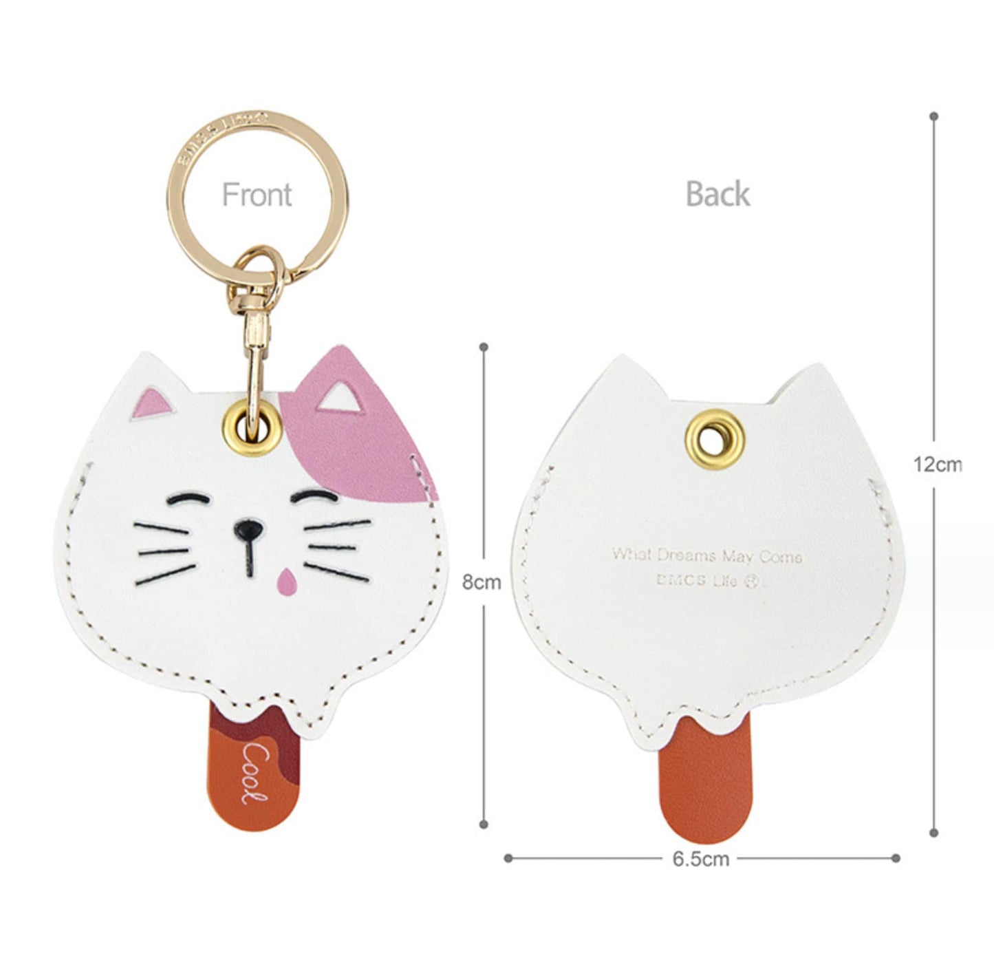 Cute Animal Themed AirTag, Key Fob Case (Bear, Pig, Cat)